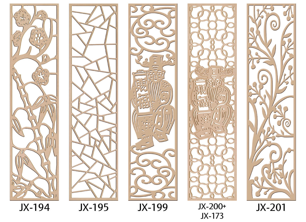 CNC藝術花窗-2x8尺