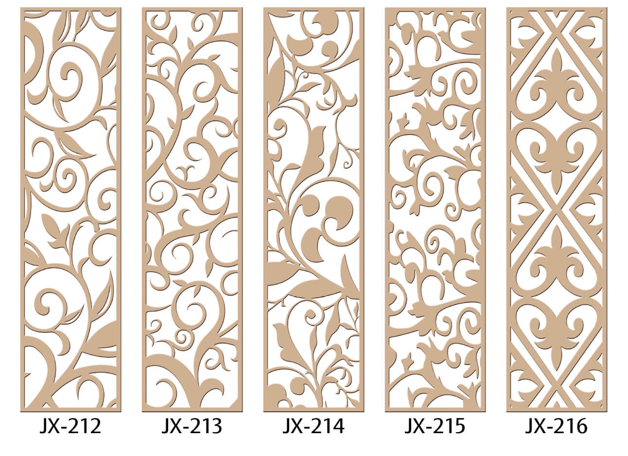 CNC藝術花窗-2x8尺