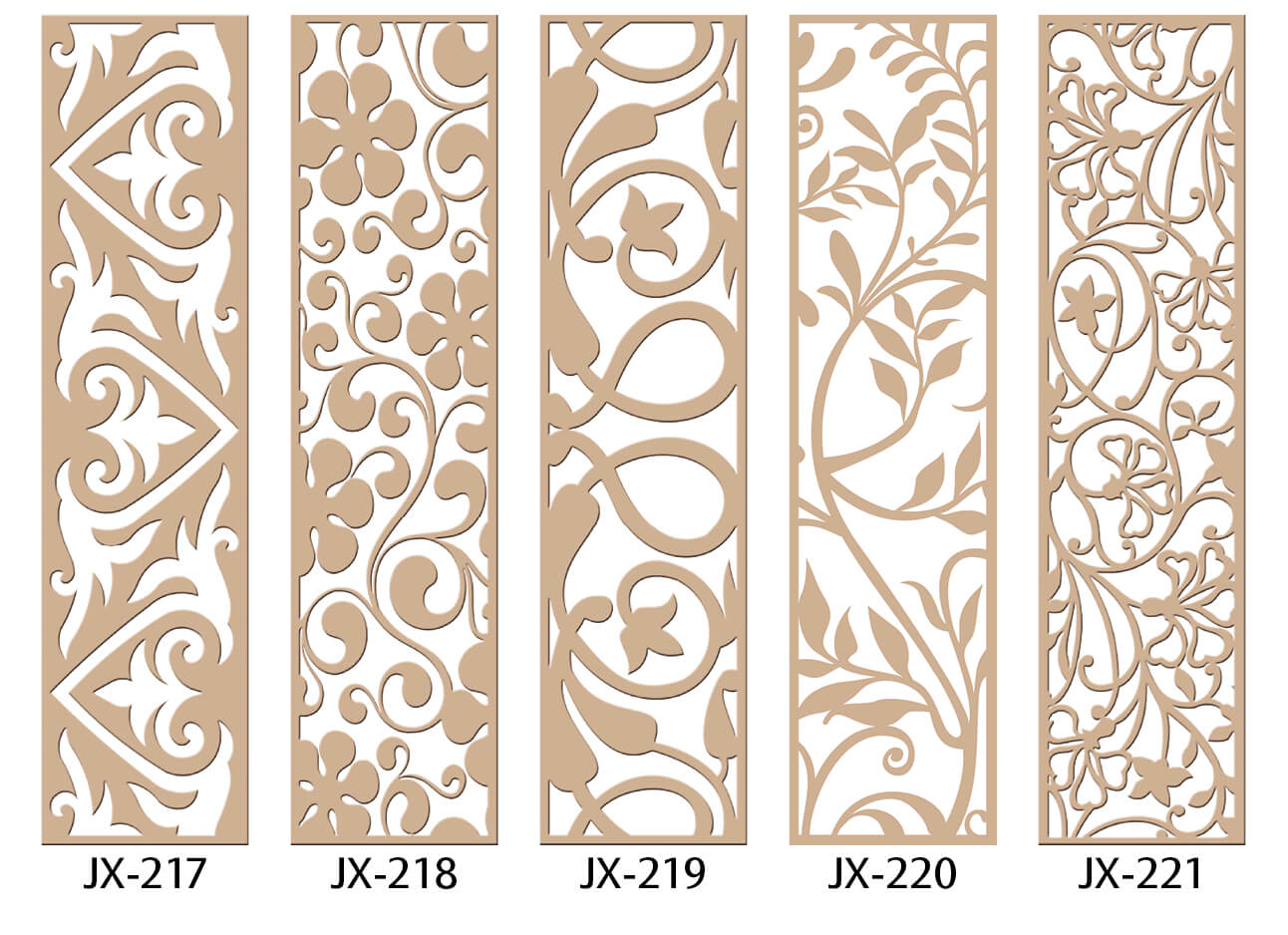 CNC藝術花窗-2x8尺