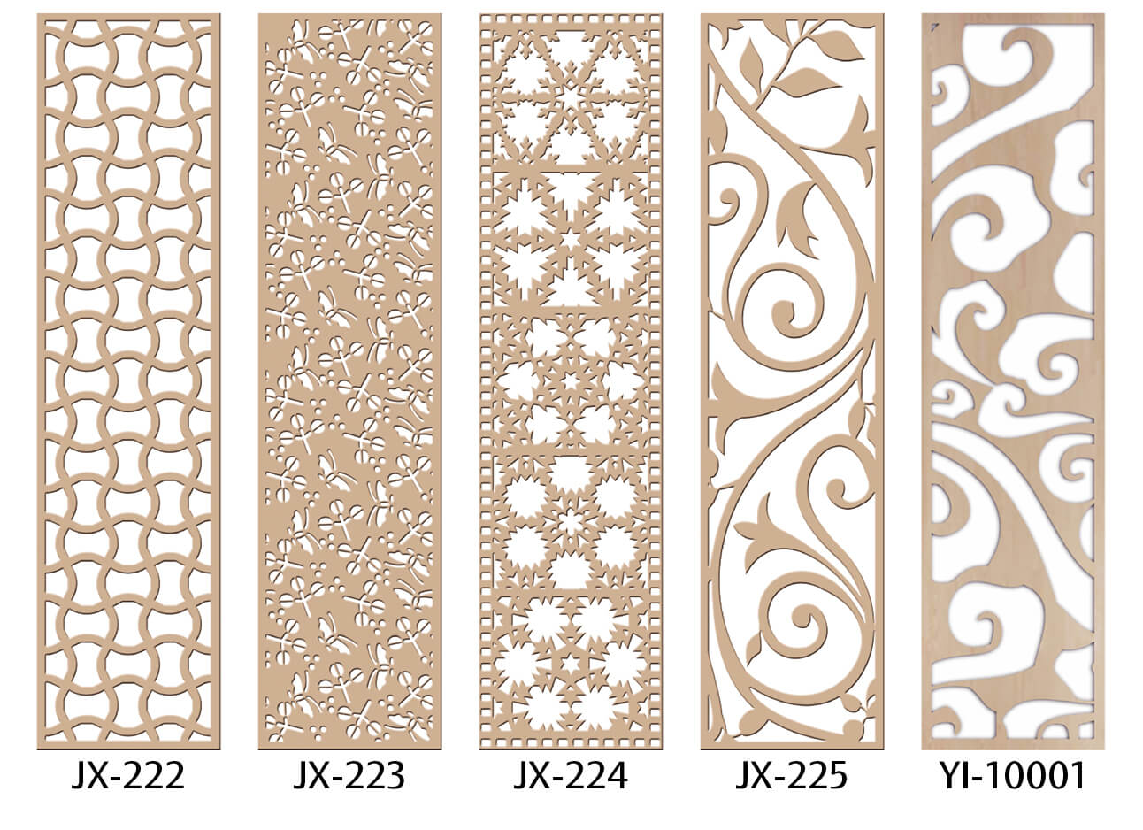 CNC藝術花窗-2x8尺