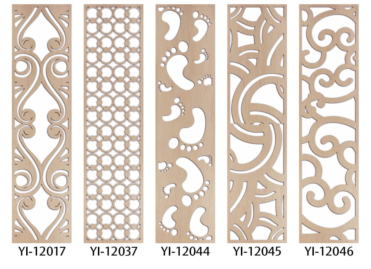 CNC藝術花窗-2x8尺