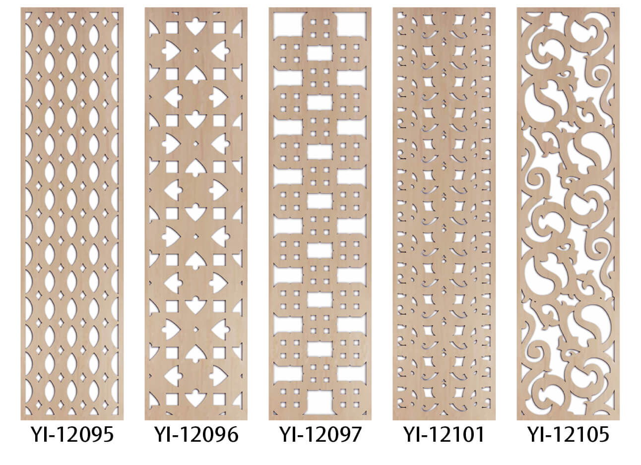 CNC藝術花窗-2x8尺