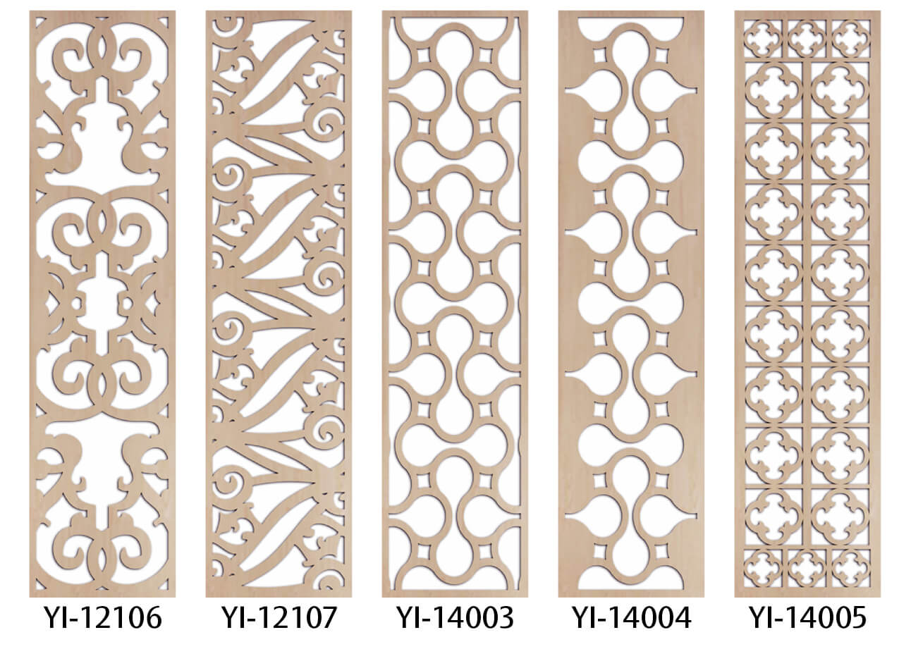 CNC藝術花窗-2x8尺