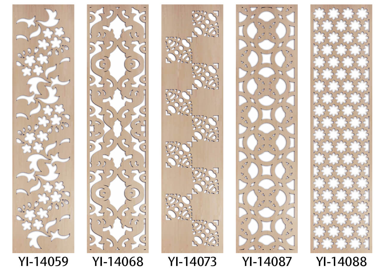 CNC藝術花窗-2x8尺