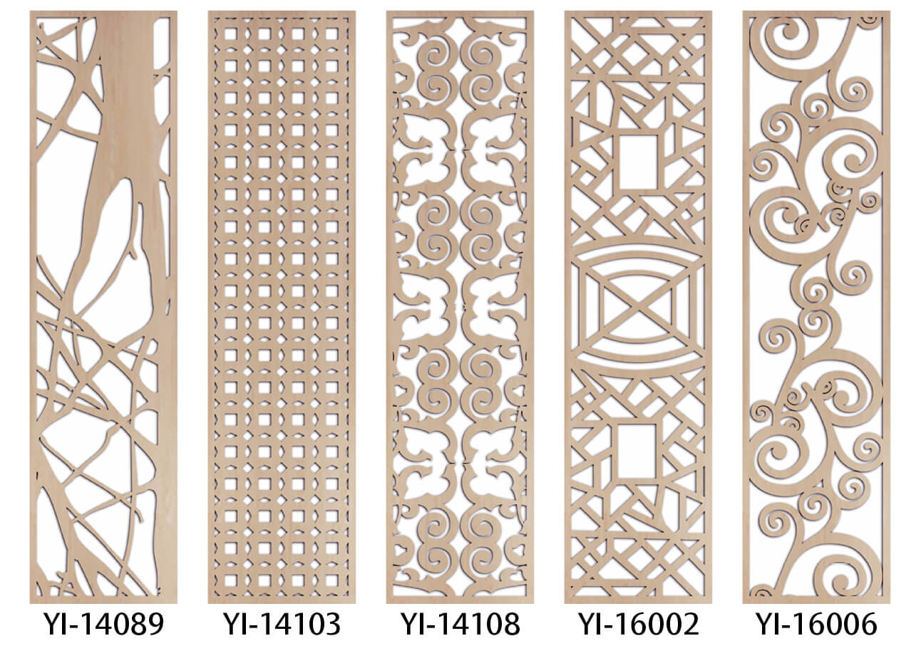 CNC藝術花窗-2x8尺