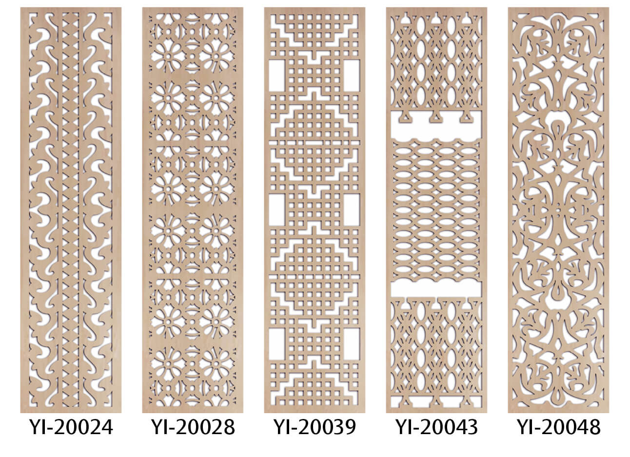CNC藝術花窗-2x8尺