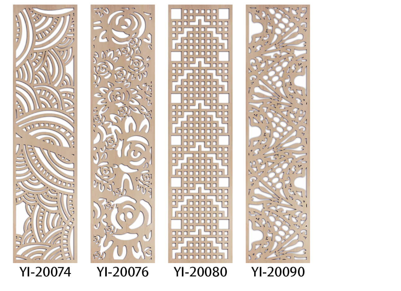 CNC藝術花窗-2x8尺