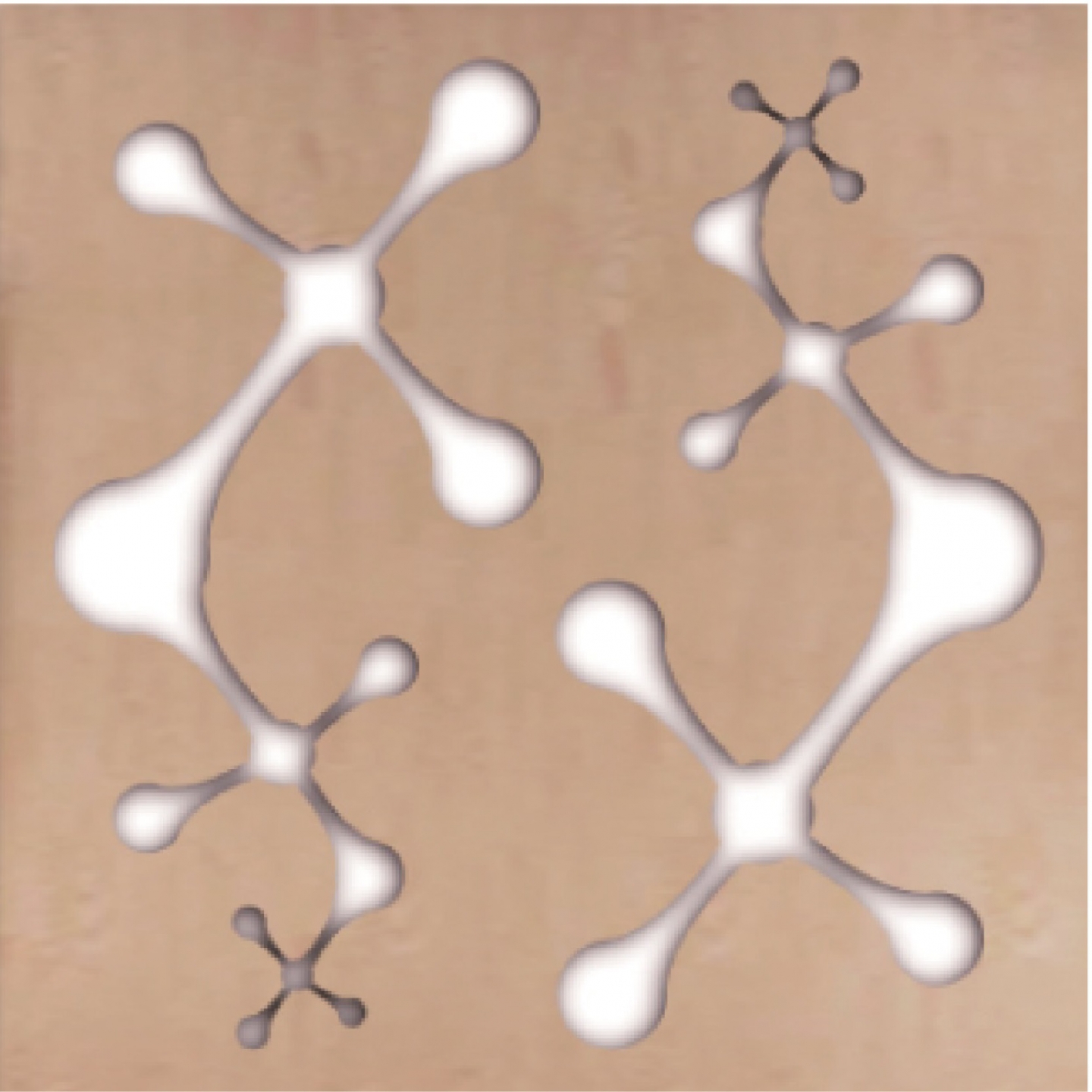 CNC藝術花窗-2x2尺