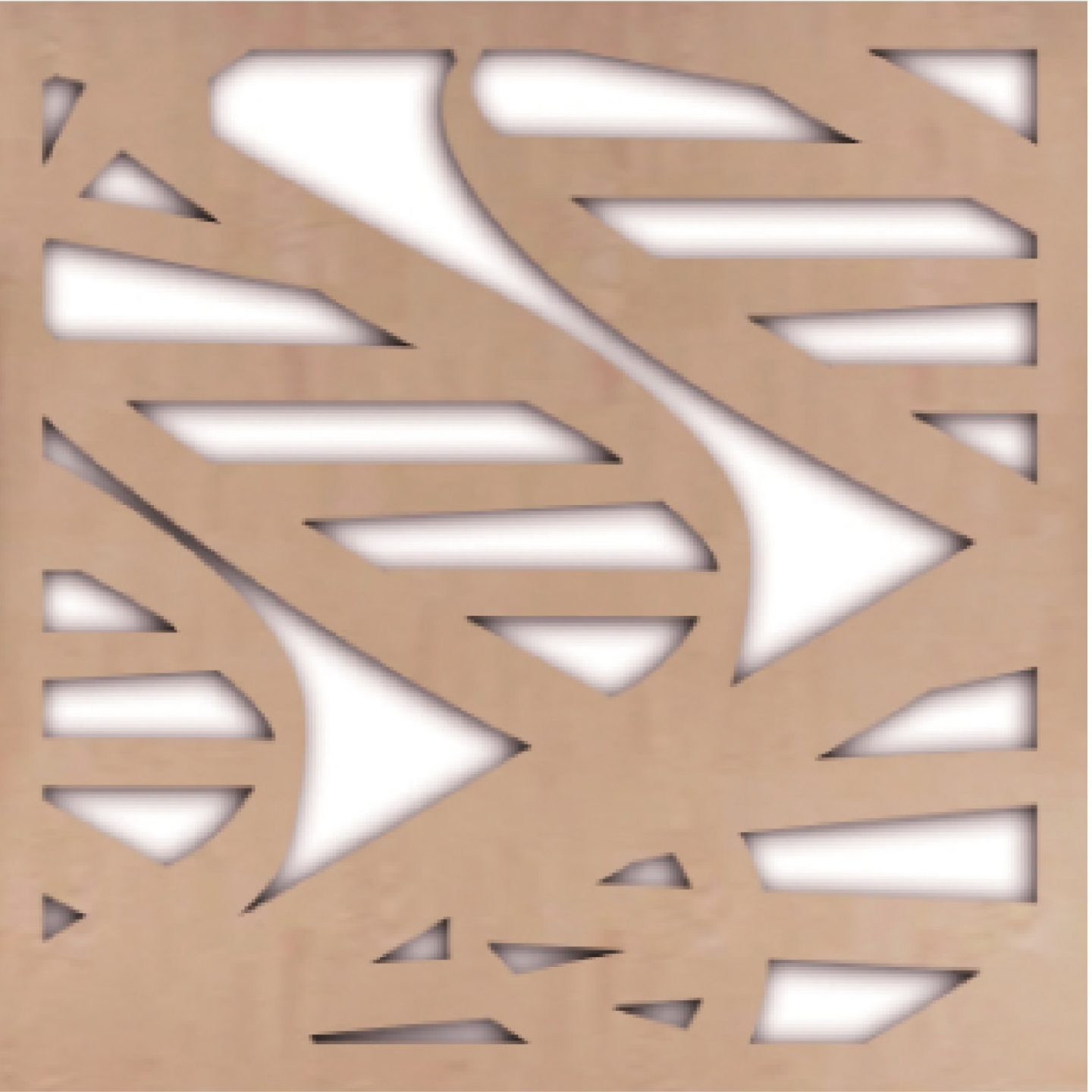 CNC藝術花窗-2x2尺