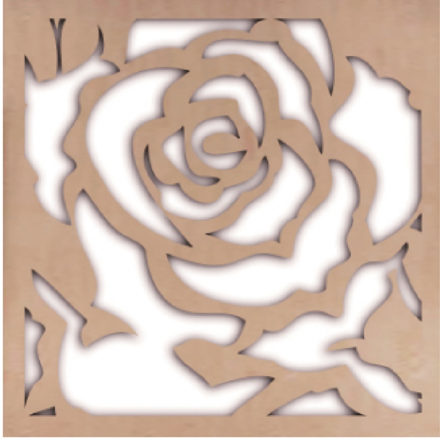 CNC藝術花窗-2x2尺