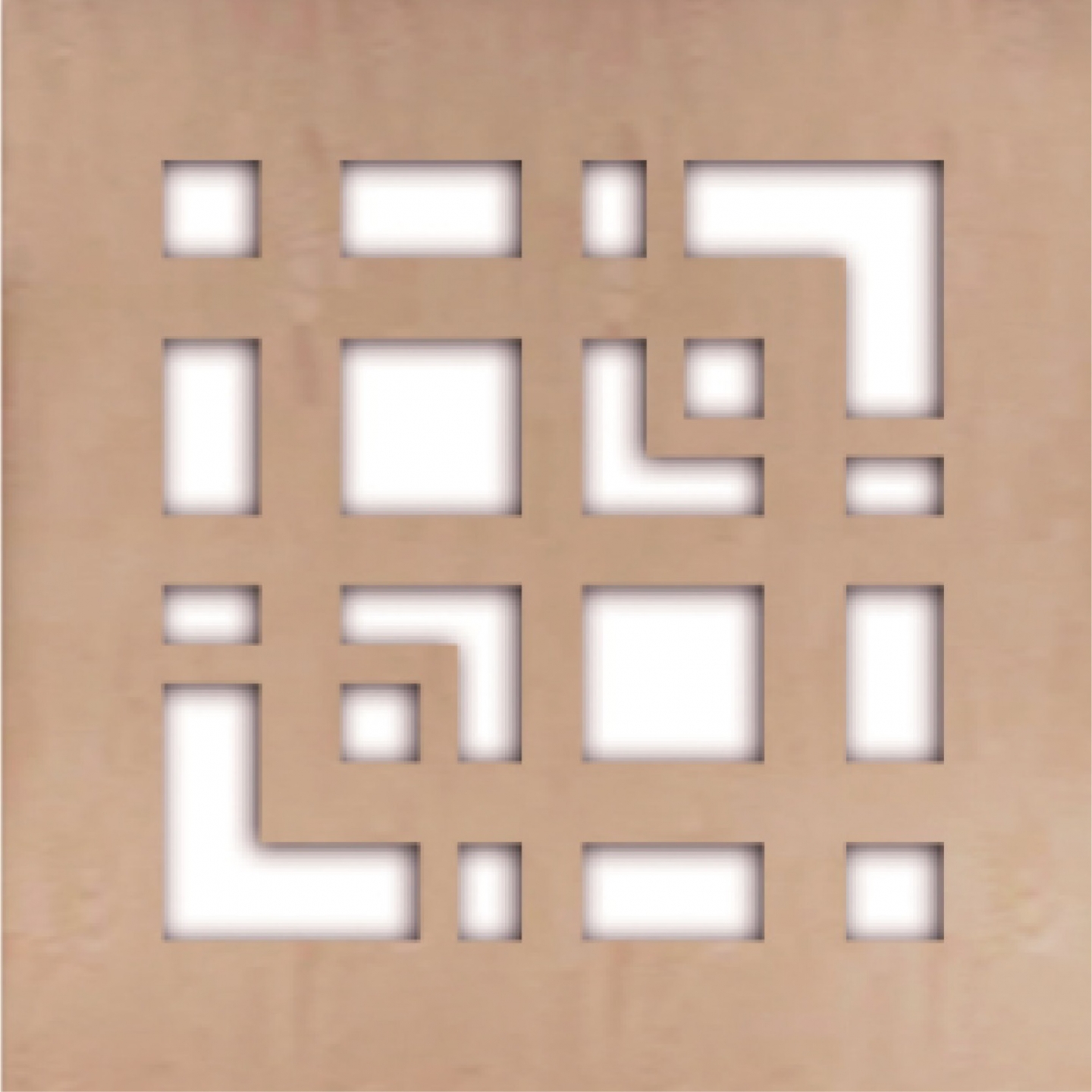 CNC藝術花窗-2x2尺