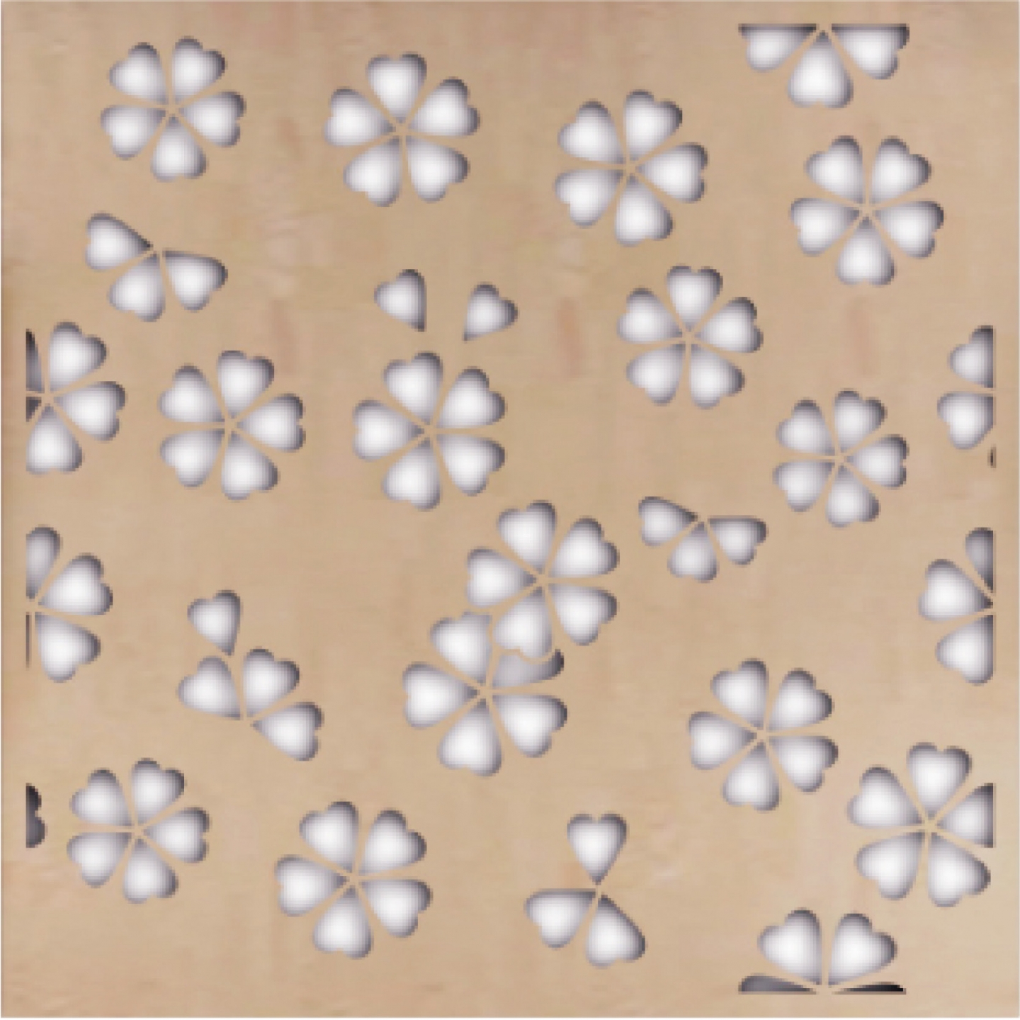 CNC藝術花窗-2x2尺