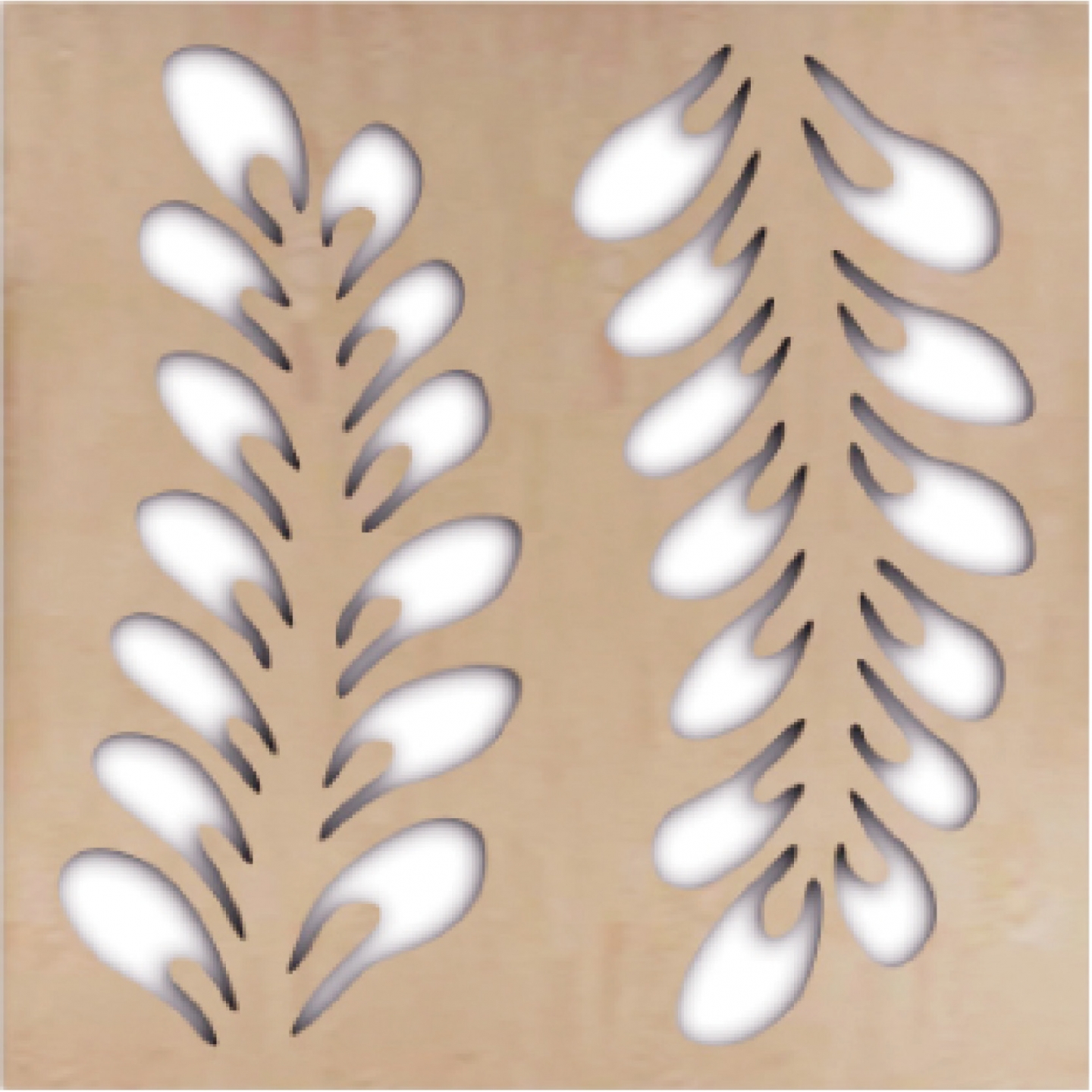 CNC藝術花窗-2x2尺