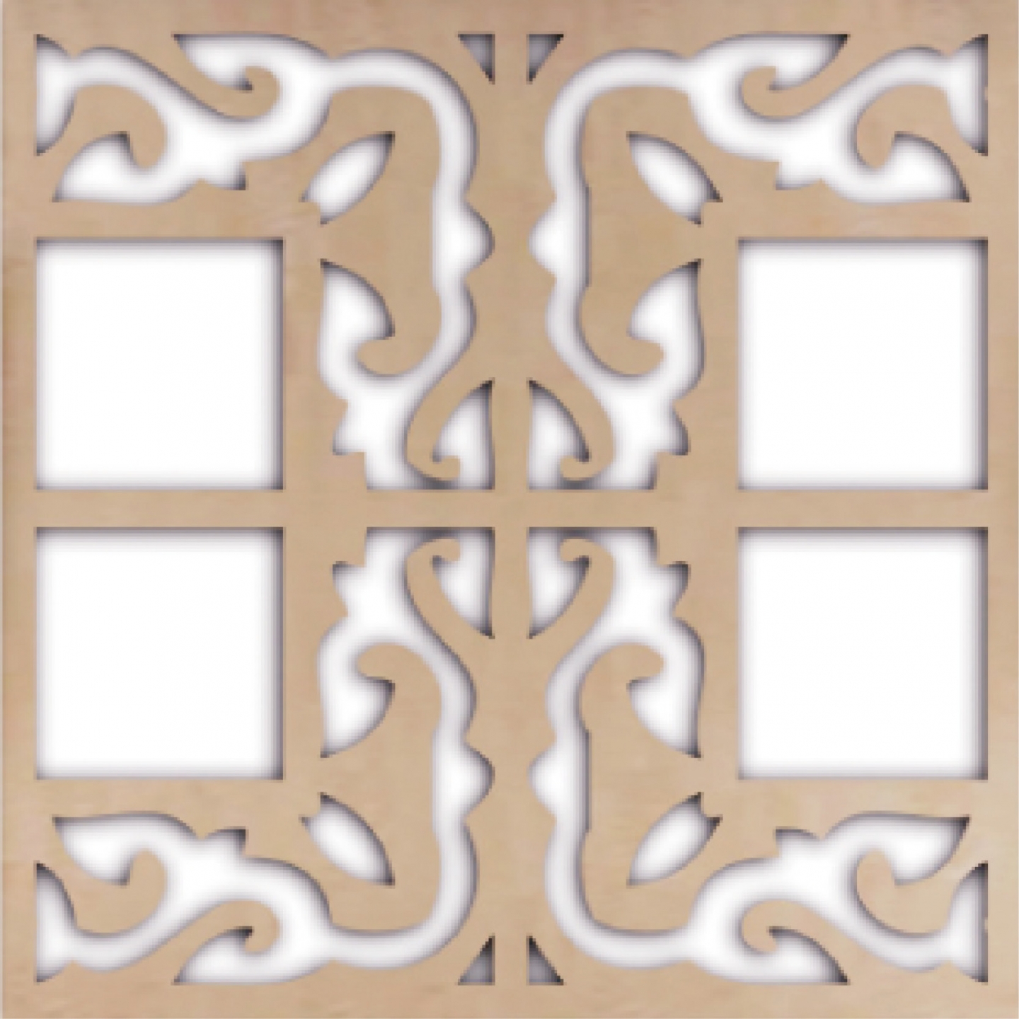 CNC藝術花窗-2x2尺