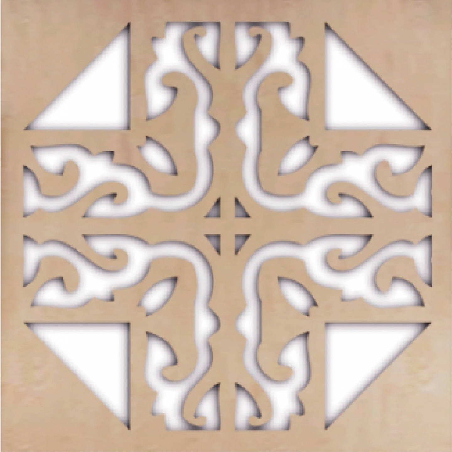 CNC藝術花窗-2x2尺