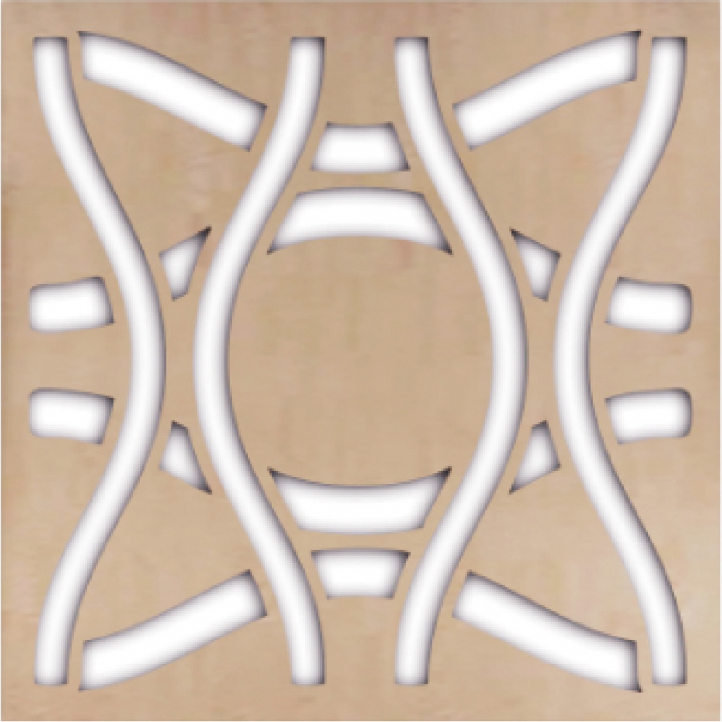 CNC藝術花窗-2x2尺